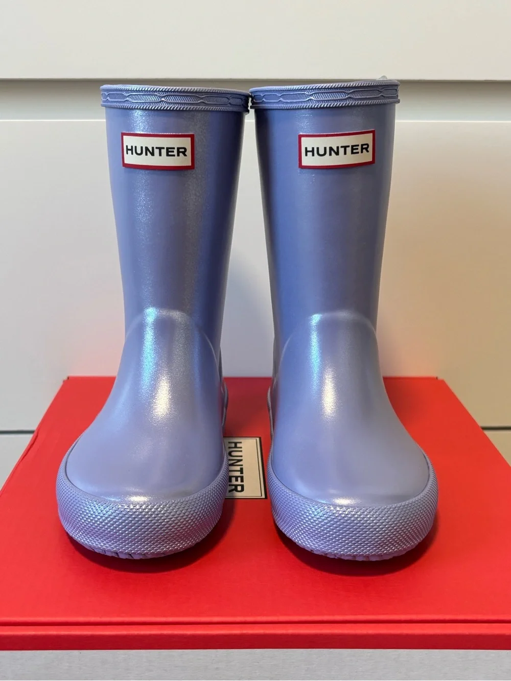 Hunter Girl's Original First Classic Nebula Rain Boots Size 8/9 (UK 7)